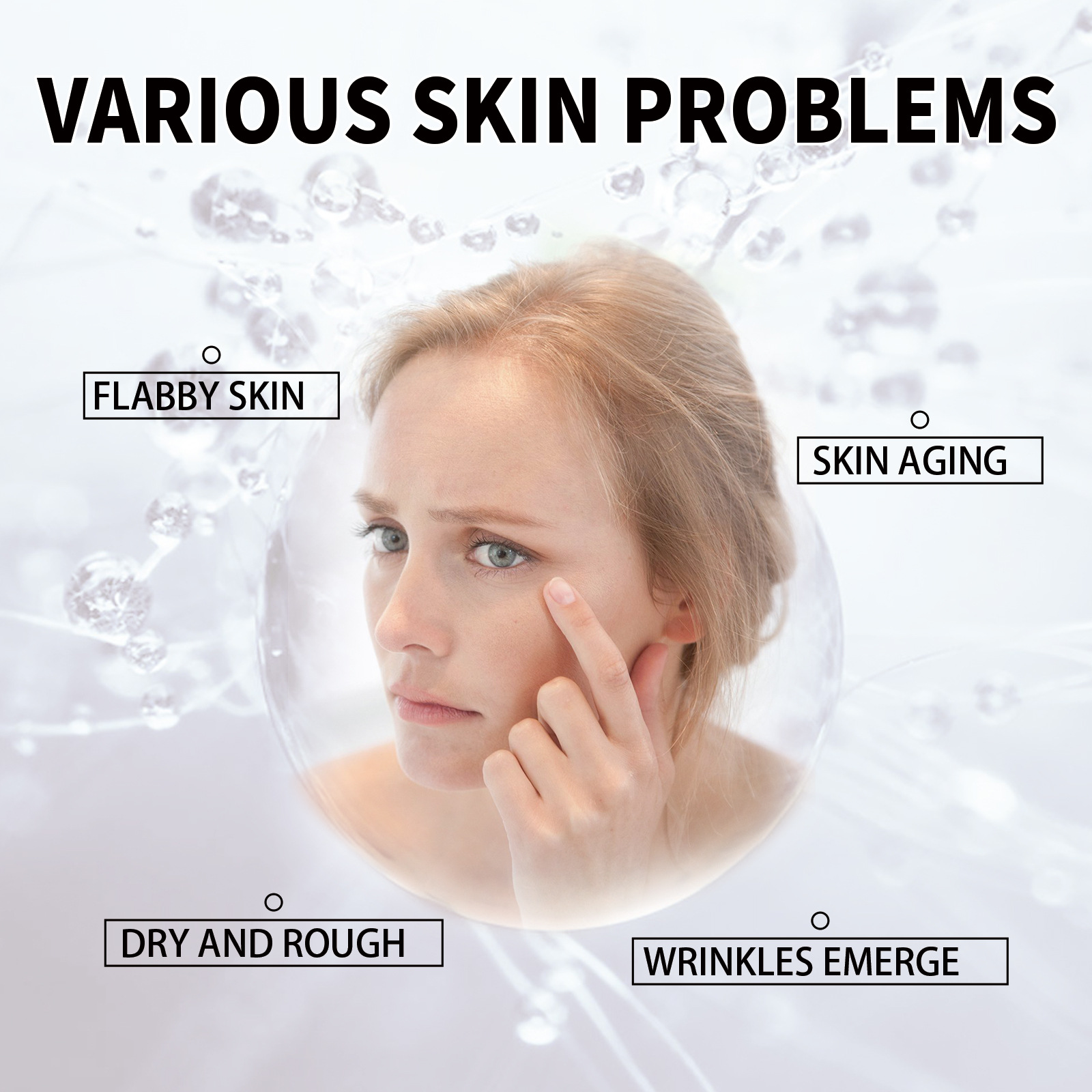 Eelhoe Retinol Cream Fading Wrinkle French Lines Eye Circumference Firming Lifting Facial Skin