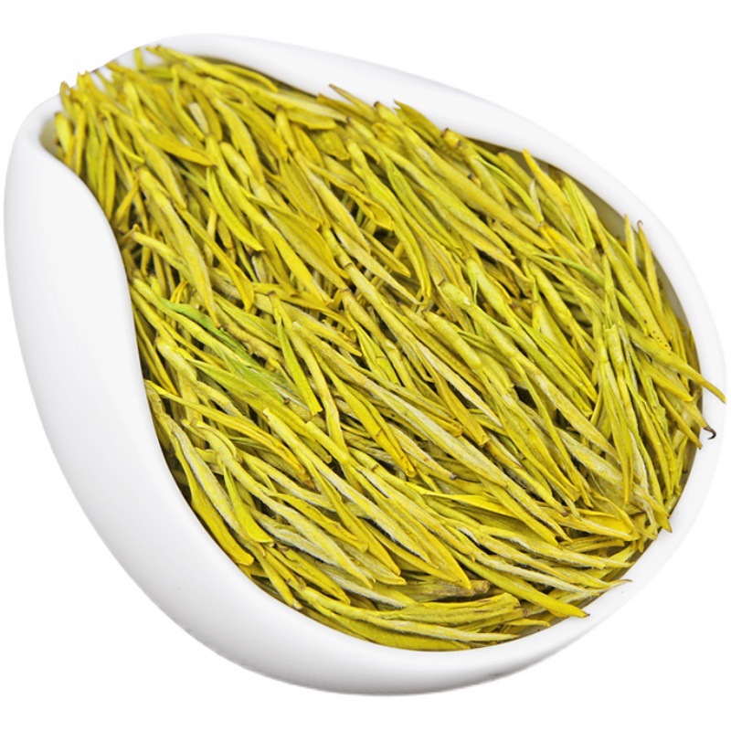 正宗黄金芽2021年新茶明前精品安吉白茶茶叶绿茶茶叶250g礼盒罐装