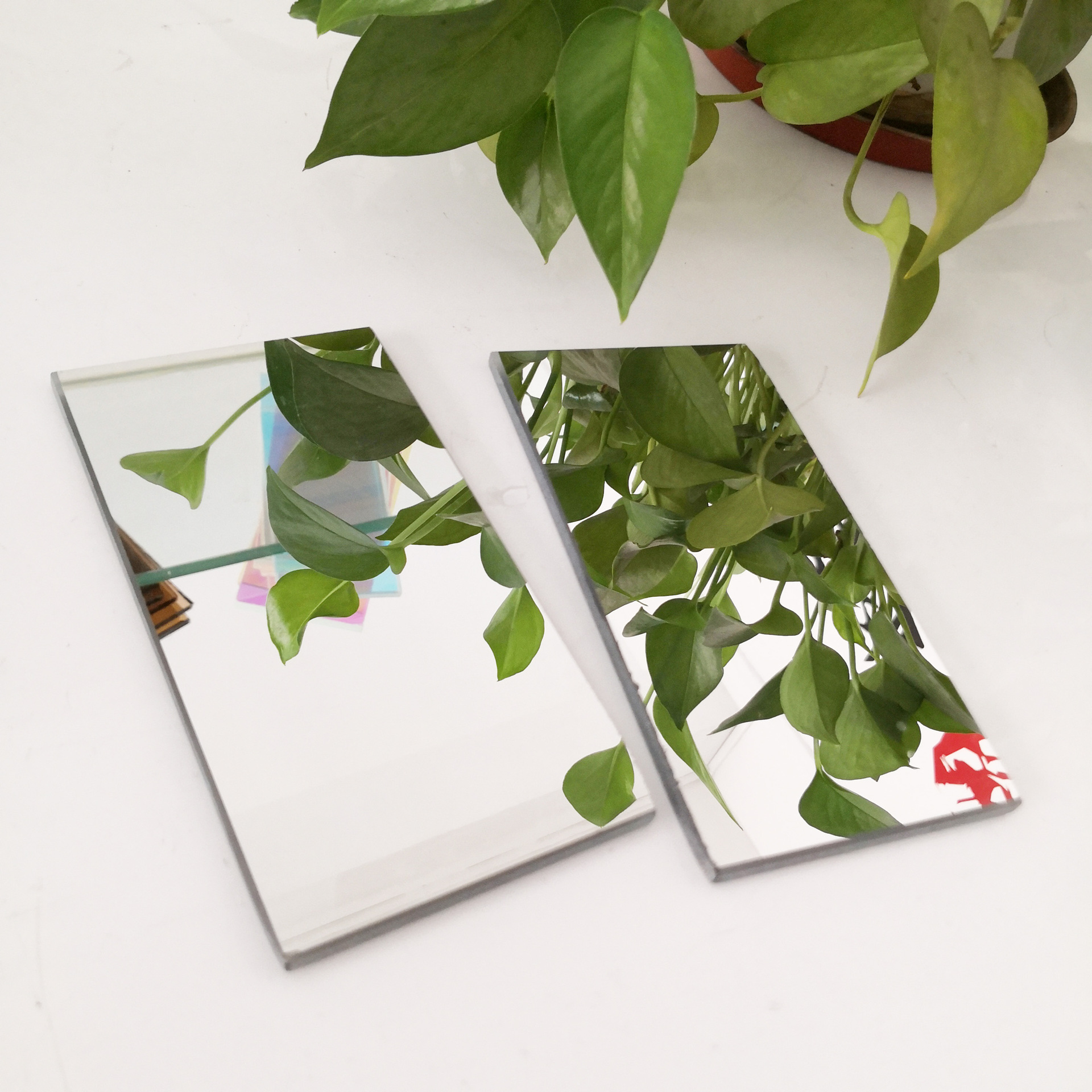 衣柜门5mm 6mm镜面钢化玻璃 审讯室观察玻璃12mm钢化玻璃单向透视