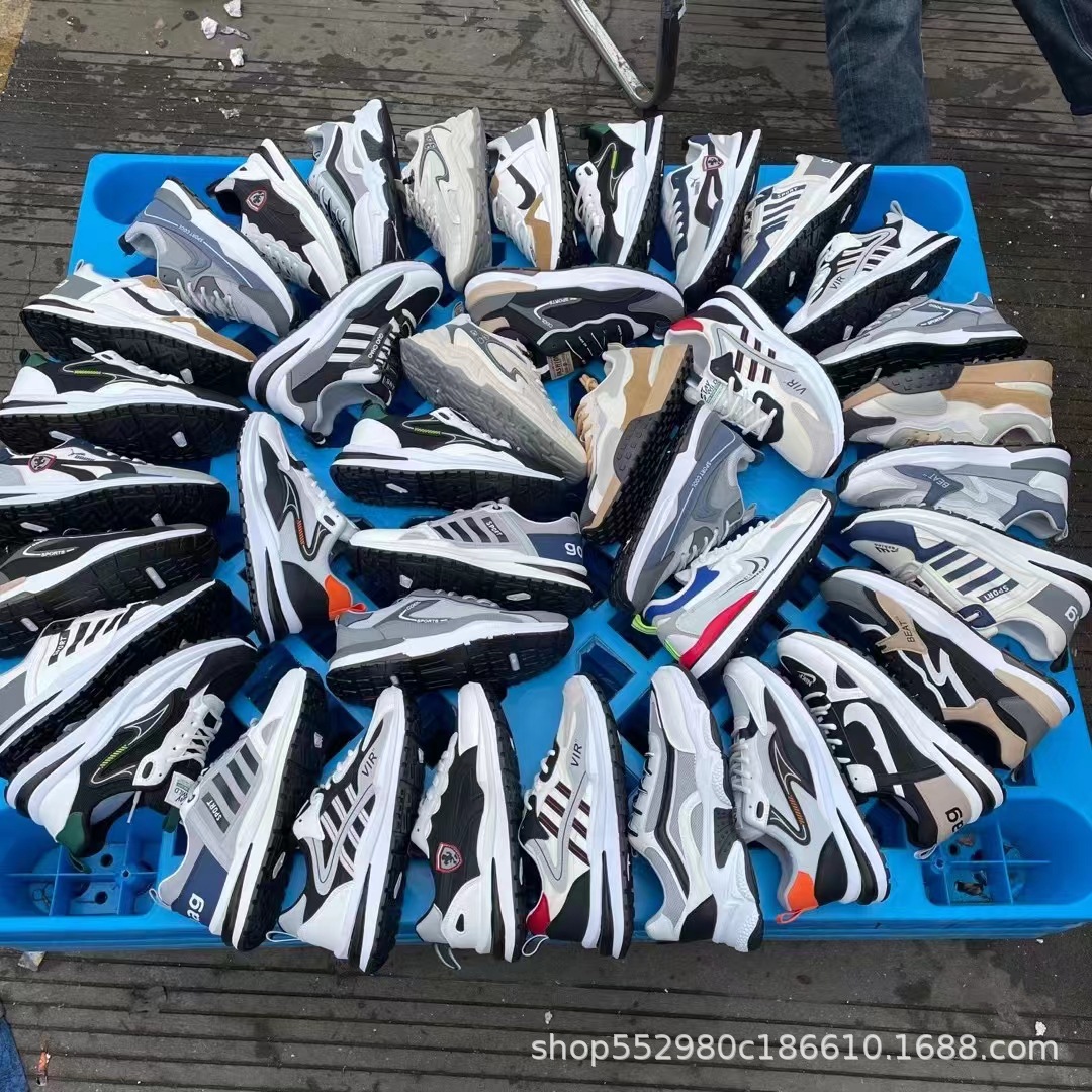 杂款尾货鞋 品牌男款休闲尾货鞋 品牌杂款处理鞋 断码库存尾货鞋