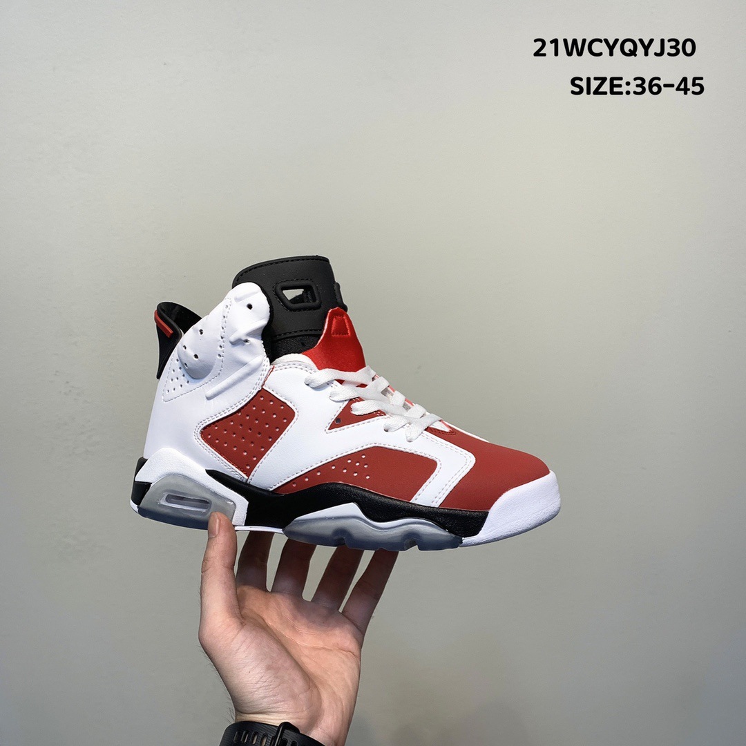 耐尅官男鞋正品aj6女鞋ts联名兔八哥限定大巴黎手稿乔6一件代发