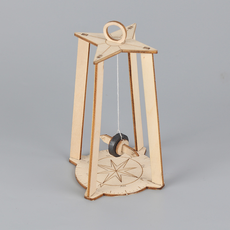 diy指南针科技小制作科学实验小发明儿童小学生科普手工拼装模型