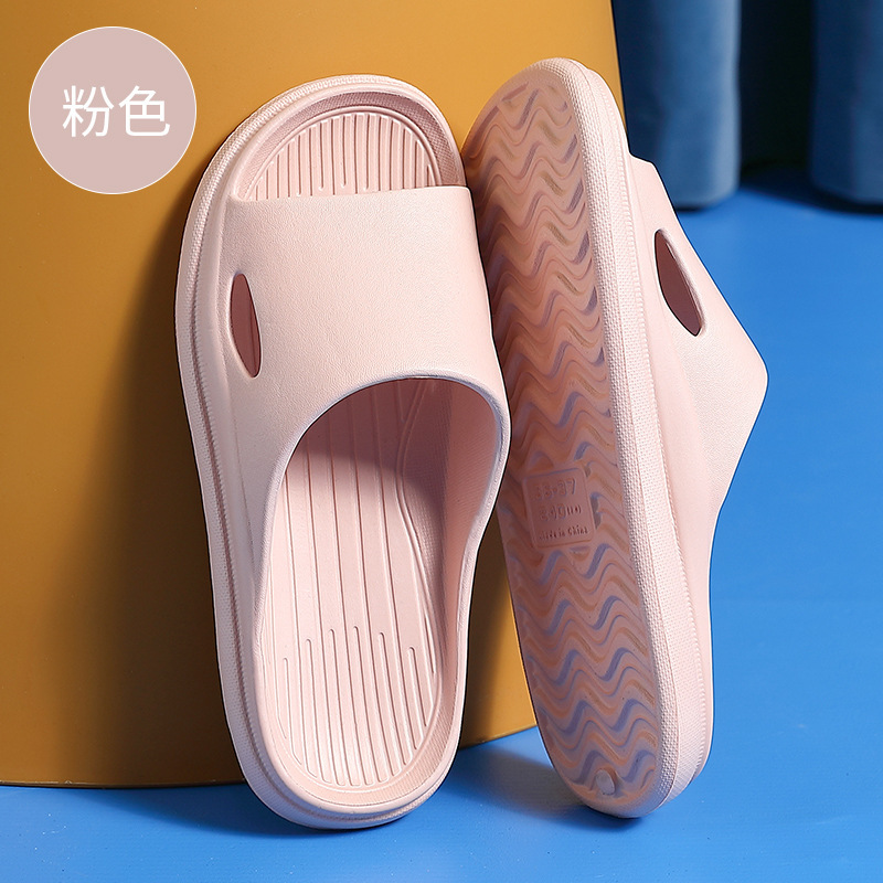 Eva Slip-on Slippers for Women Summer Outdoor Wear Home Bathroom Deodorant and Non-Slip Indoor Couples Sandals Wholesale Free Shipping