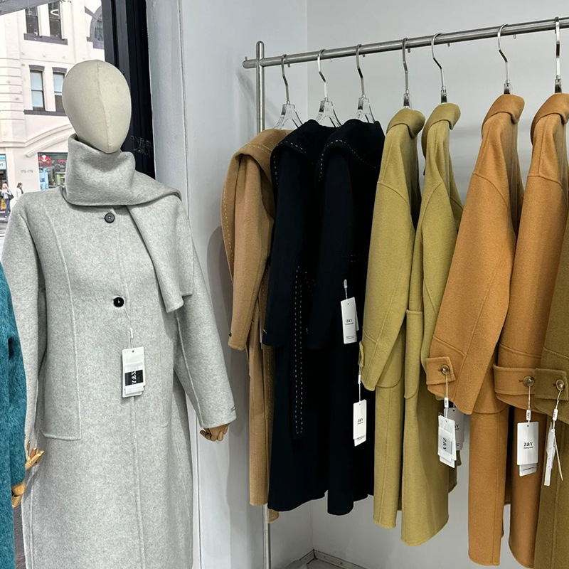 大码秋冬女装直批源头工厂货源实体撤柜专卖正品三标齐全乐町专柜