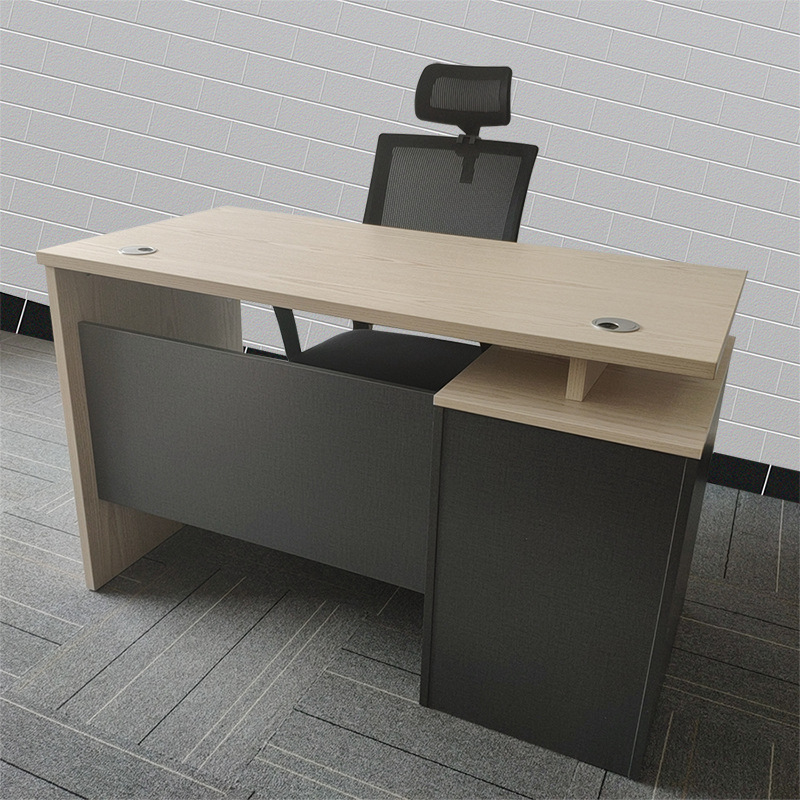 格诺瓦办公电脑桌椅组合1.2米简约现代办公家具单人家用学习桌子