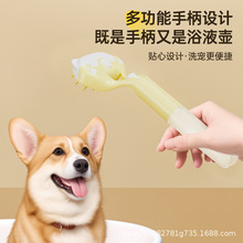 跨境爆款三合一清洁毛梳按压式喷雾猫狗专用毛发清理器宠物梳毛器