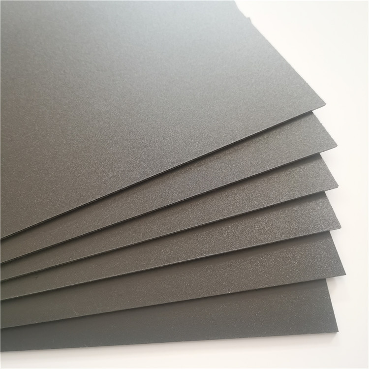 abs皮纹板阻燃防火胶板abs吸塑板材abs板黑白色磨砂片材哑面光面