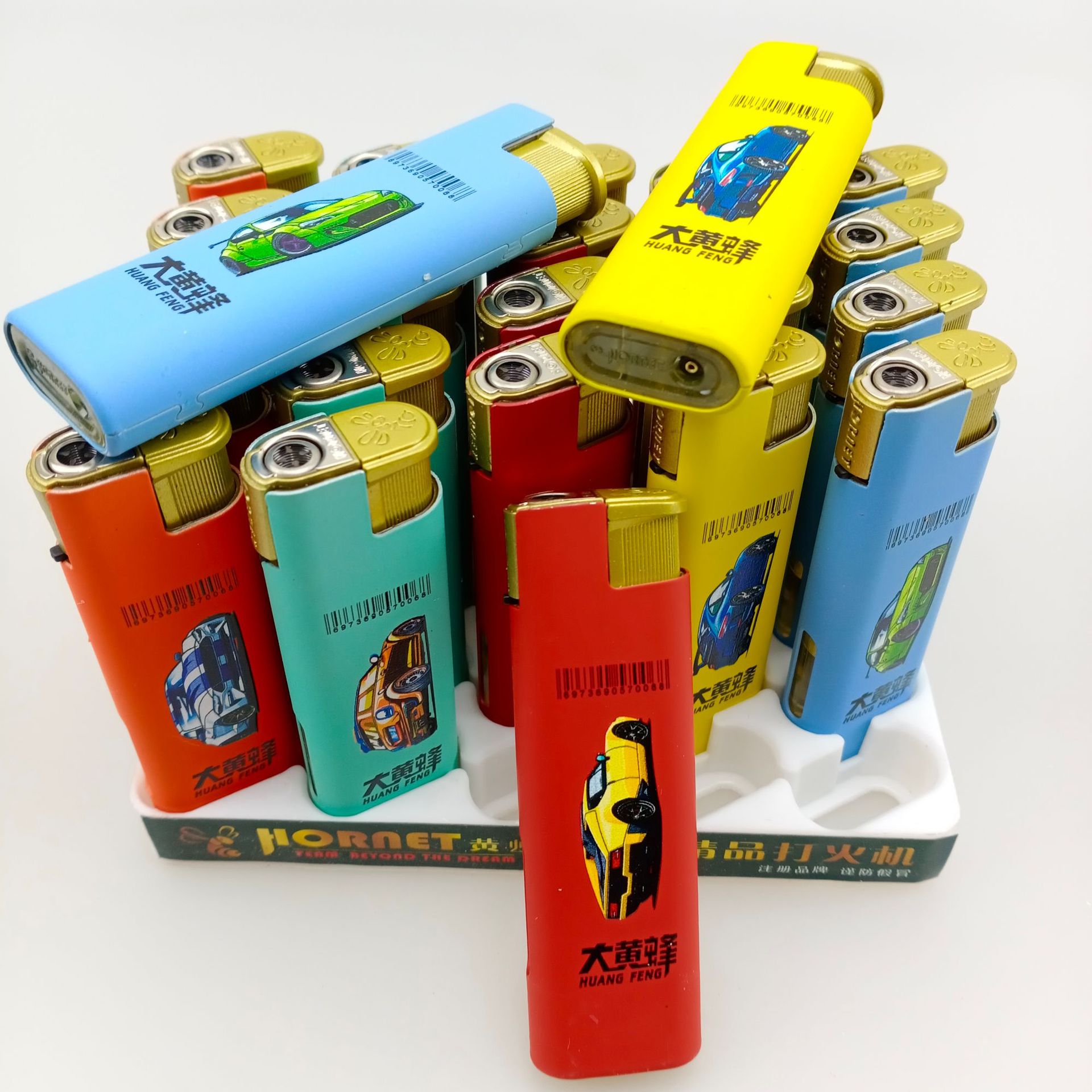 2元批发 时尚火机 外壳 好的火机 打火机 两元超市 厂家货源