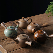 陶瓷家用粗陶岩泥仿古围炉煮茶壶烧水电陶壶温茶壶泡茶器功夫茶具