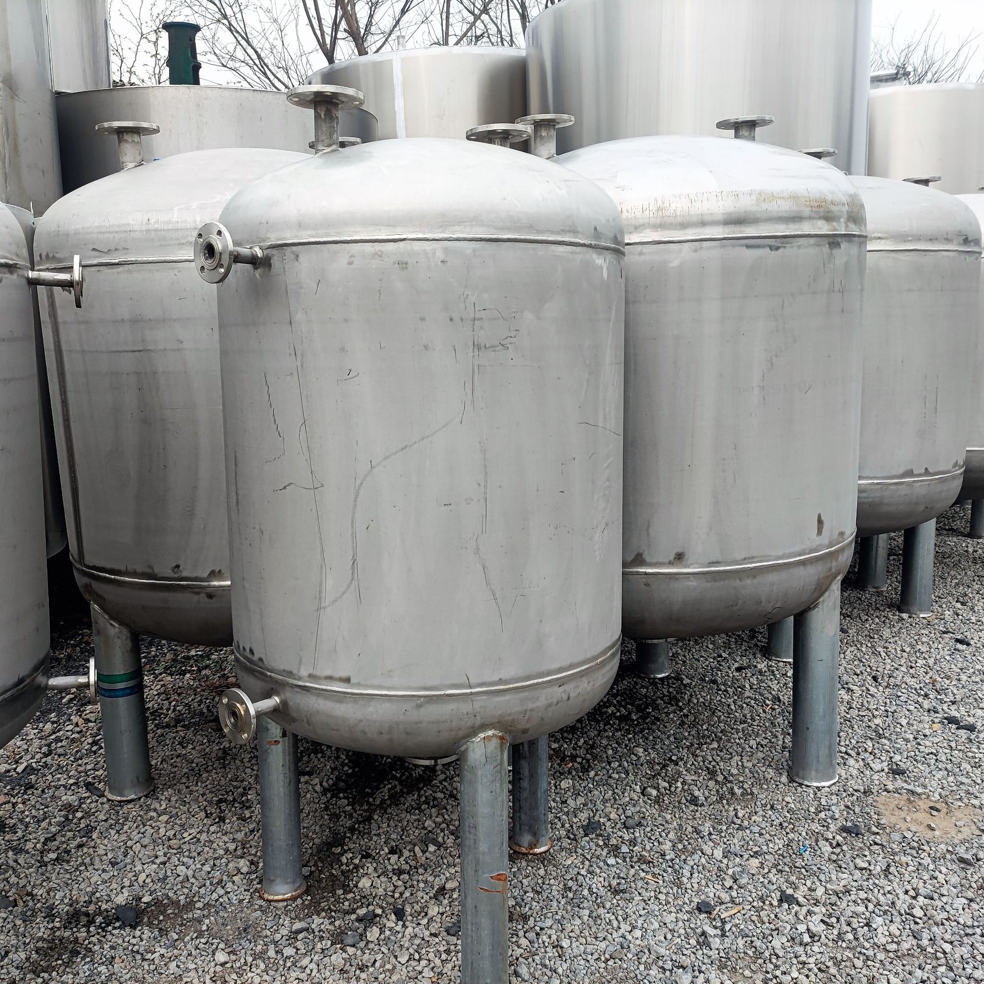 5立方小型不锈钢储罐 化工液体储藏制药压力储水罐 304不锈钢储罐