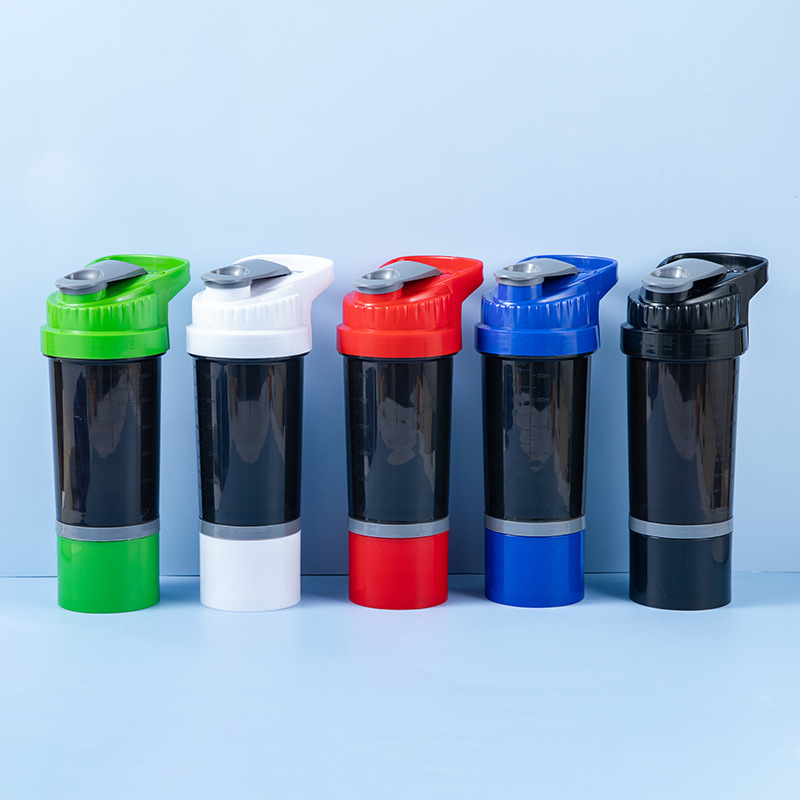 美国cyclone cup飓风摇摇杯 多层蛋白粉搅拌杯带储物盒奶昔杯批发