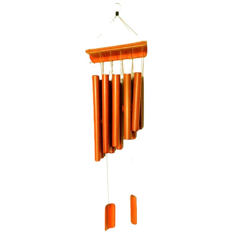 54101 Family Bell Garden Decorations Bamboo Presages Safety Pendant Natural Multi-Bamboo Tube Wind Chimes Bamboo Wind Chimes