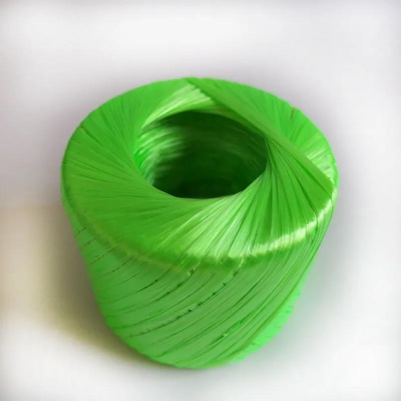 Hambroline Sub Plastic Rope Straw Ball Rope Nylon Rope Pp Binding Color Non-Slip Tear Band Ratchet Tie down Bundles of Vegetables