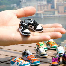 创意迷你dunk冰淇淋3D立体小鞋球鞋滑板鞋模型AJ低帮鞋子摆件