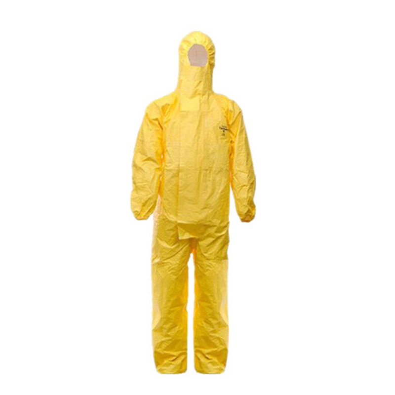 杜邦tychem c级化学防护服防酸碱防农药喷漆防化学飞溅防化服