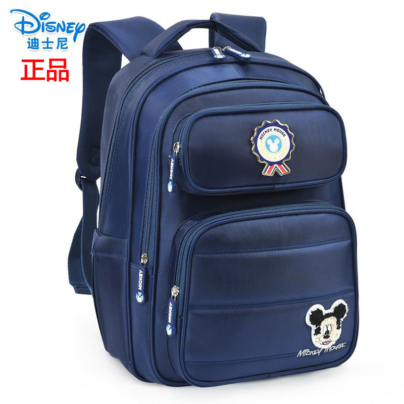 迪士尼书包小学生男童三到六年级四五减负护脊大容量男孩轻便2021