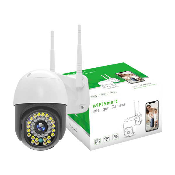 36 Lights Ball Machine WiFi Surveillance Camera Outdoor Ip66-grade Waterproof 1080P HD Night Vision Monitor