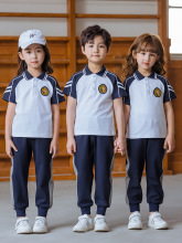 幼儿园园服春秋三件套装小学生校服夏季儿童班服运动服英伦学院风