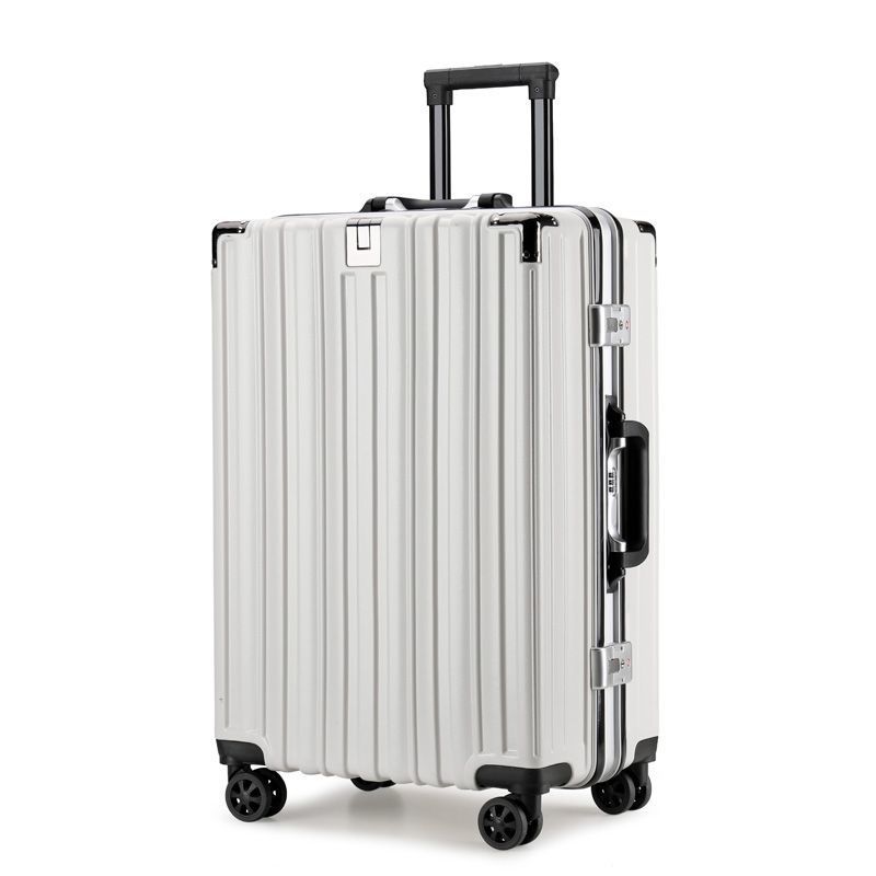 Aluminium Frame Luggage Luggage Men's Large Capacity Universal Wheel Student 24 Password Suitcase Female Cross-Border Suitcase Wholesale