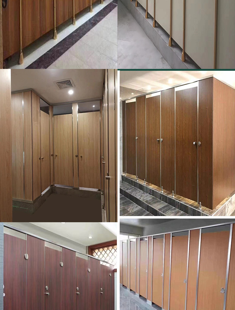 公共卫生间隔断板铝蜂窝厕所隔断板抗倍特厕所隔板公共卫生间隔断