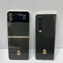 模型机适用w23w23flip可折叠翻盖手机模型黑屏玻璃面展示样品道具