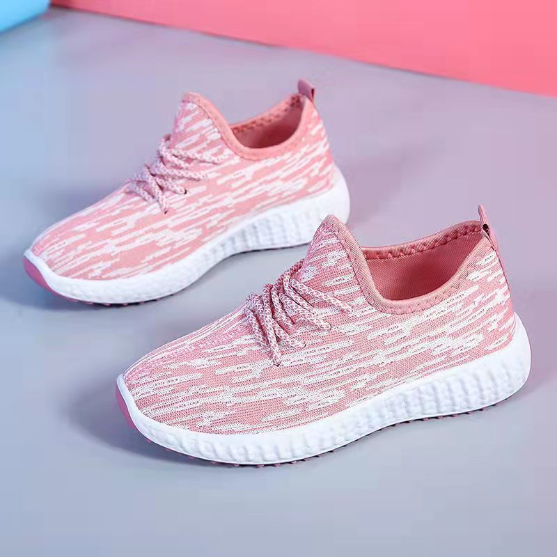 2023 Summer Breathable Fashion Coconut Shoes Women's New Couple Korean Style Soft Bottom Wild Lightweight Casual Sports Shoes