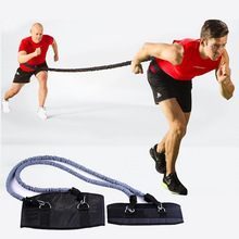 腰部跑步阻力带拉力绳阻力绳练爆发力弹力绳篮球田径训练器材