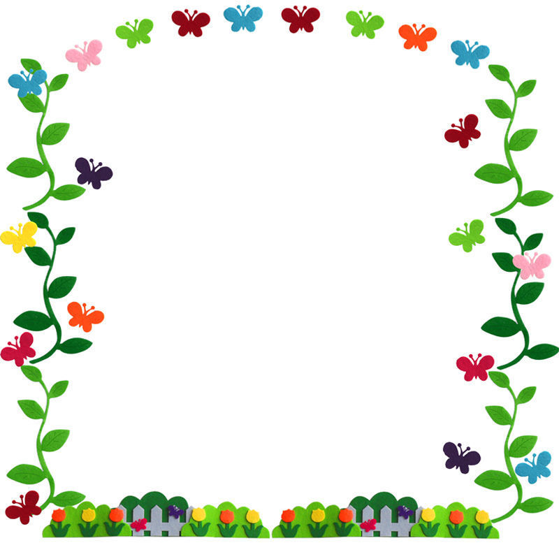 小学开学黑板报布置幼儿园教室环创装饰班级文化墙贴区角花边组合