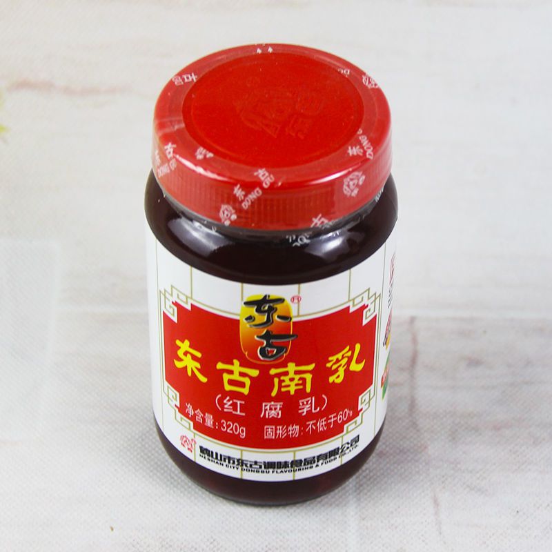 东古南乳红腐乳320g 中华 细豆腐乳 扣肉南乳 东坡肉调料