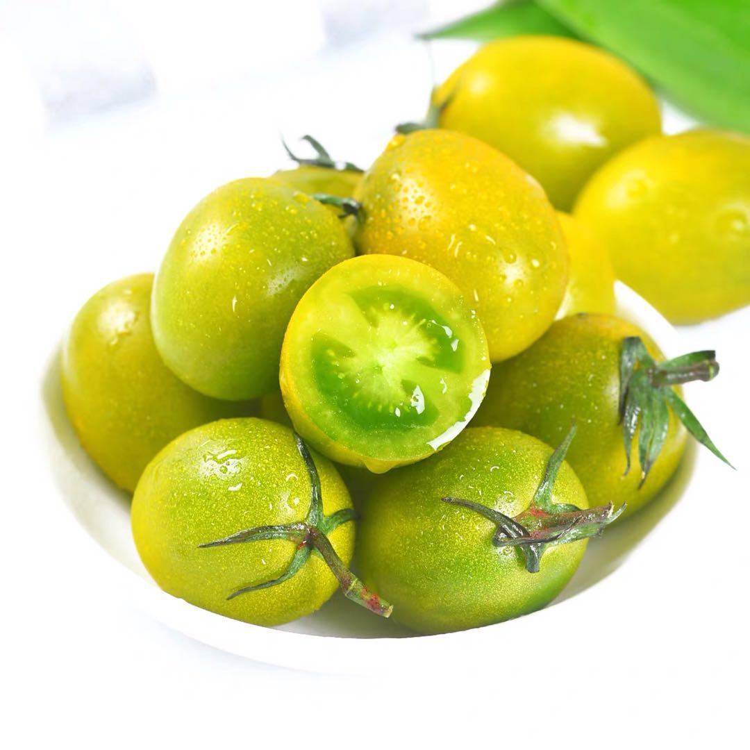 【顺丰包邮】青口蜜绿色小番茄圣女果小西红柿绿宝石千禧果