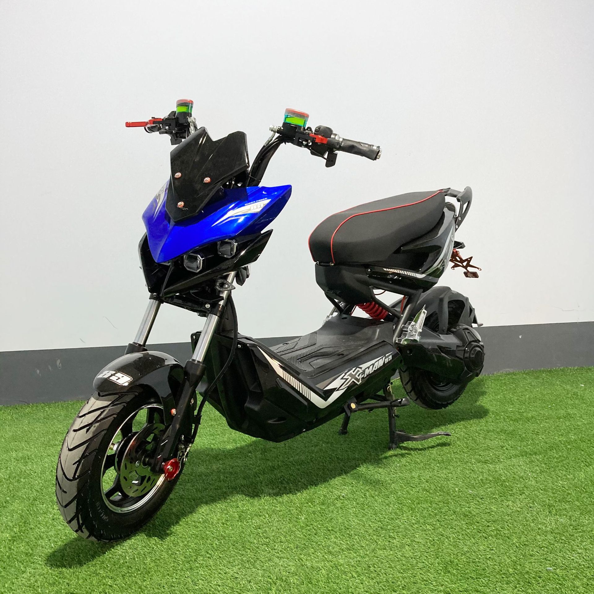 战狼电摩电动车72v电动摩托车大功率踏板车高速踏板车极客战警