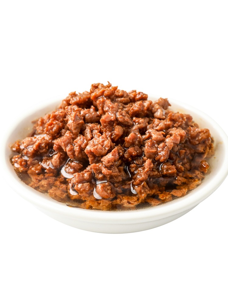 齐善汉堡素肉碎素肉酱 素食沙茶酱香椿酱纯素全素净素汉堡肉碎