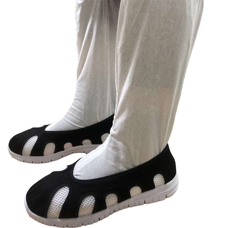 武当棉布云袜传统道士布袜影视古装戏剧布袜居士太极武术表演用品