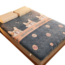 HNI0批发新款加厚雪花绒床垫4.5厘米厚褥子硬式宿舍床垫单人学生
