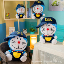 新款带帽穿衣服叮当猫公仔儿童玩具机器猫抱枕创意生日礼物送女生