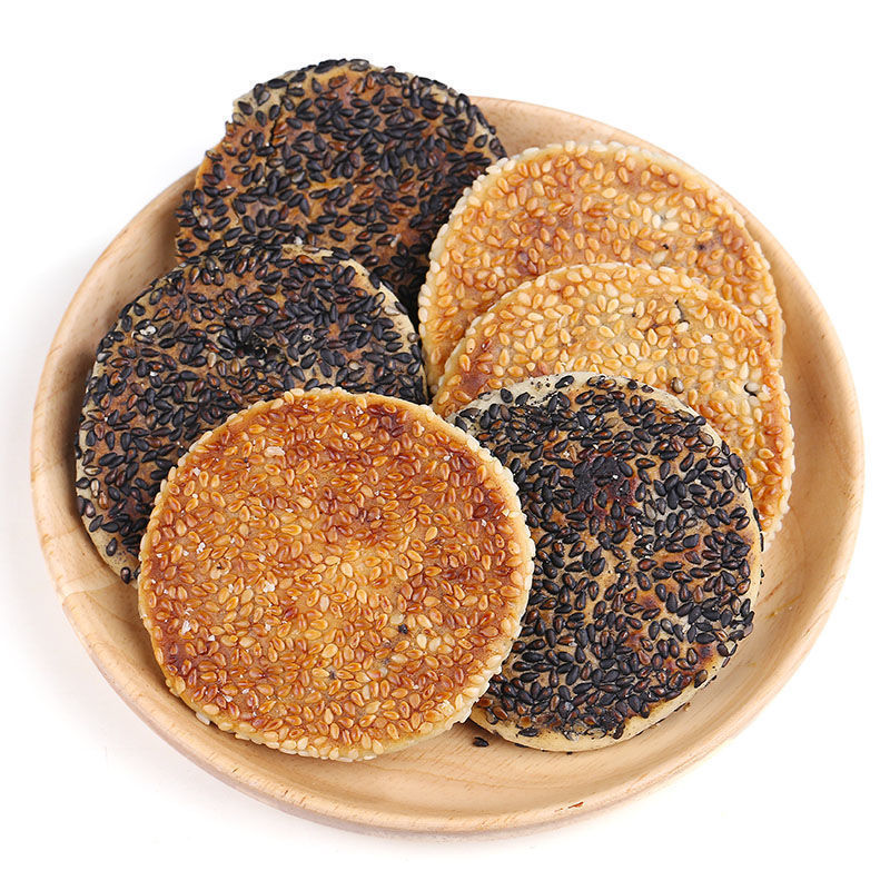 金凌牌孝感麻糖湖北孝感特产芝麻糖芝麻薄片手工糕点心零食 500克