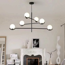 意式魔豆吊灯现代简约客厅餐厅卧室床头小吊灯北欧创意设计师灯具