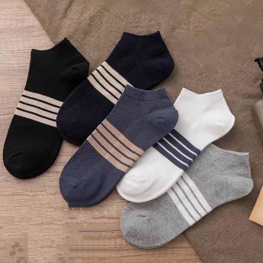 New/Spot Socks for Women Spring Summer Low Cut Socks Men Invisible Socks White Short Socks Factory Wholesale