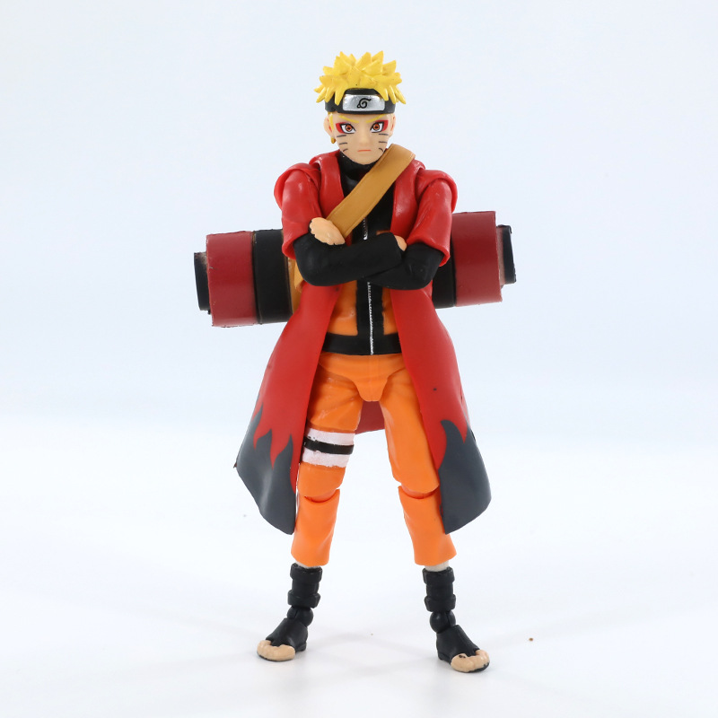 naruto火影疾风传漩涡鸣人仙人模式可动鸣人3代人偶手办模型批发