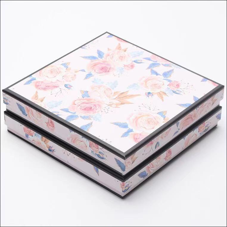 New Square Scarf Gift Box Scarf Packing Boxes Scarf Box Heaven and Earth Box Handbag Factory Wholesale