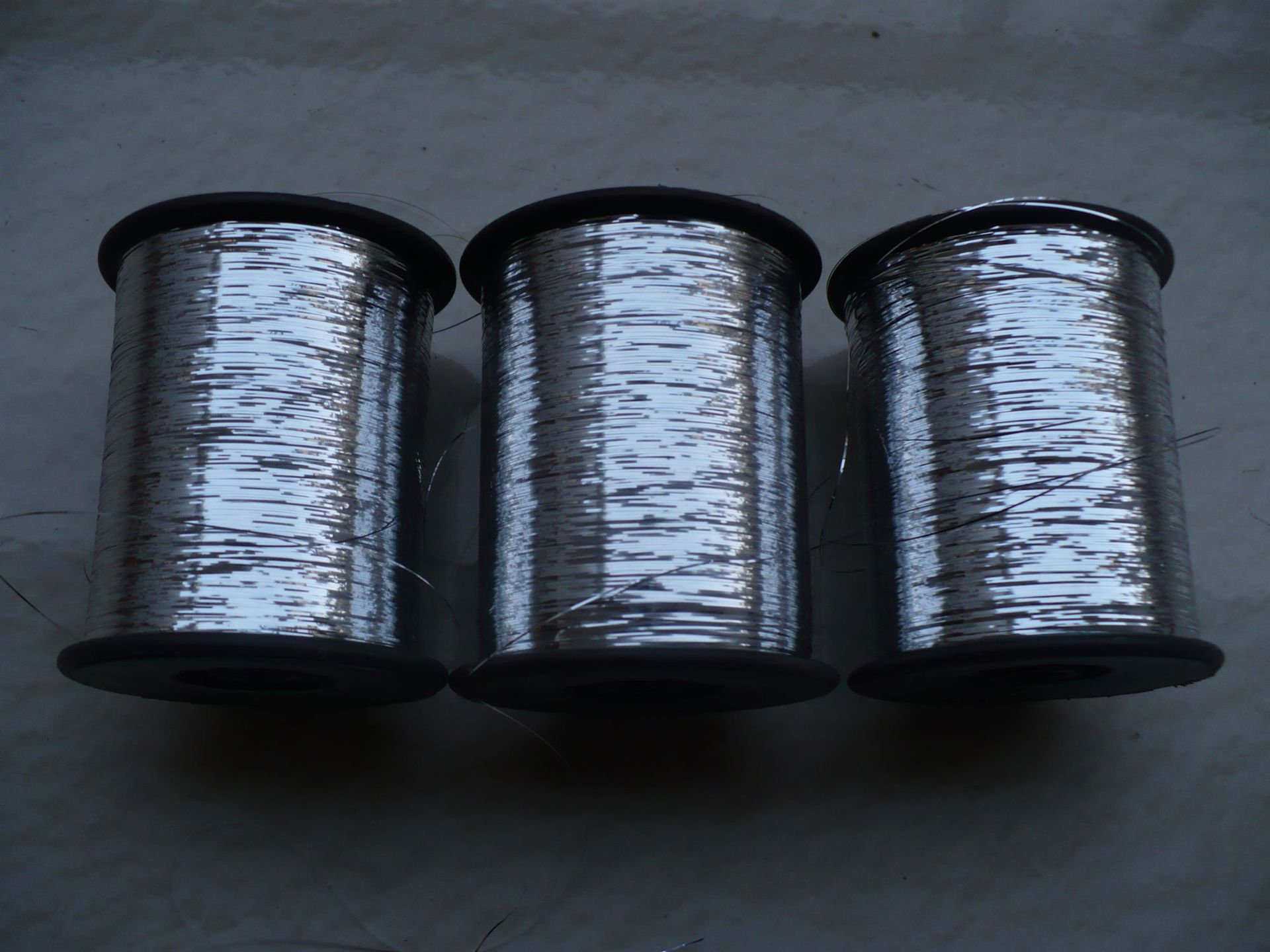 金属纸铝箔纸裁切镀锡扁丝水红箔丝湖蓝扁丝lurex金银纱混纺用