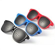 新款米钉五孔太阳镜 针孔太阳眼镜小孔墨镜可印刷LOGO做多色