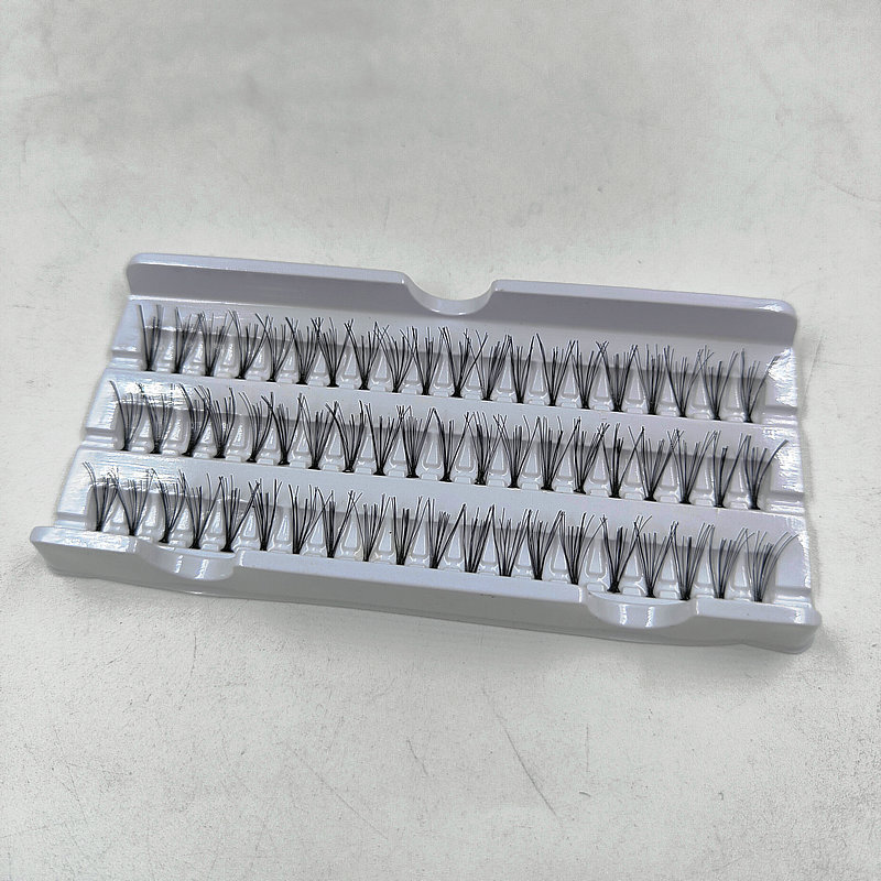 Graft Planting False Eyelashes Soft and Comfortable Chicken Claw Hair Single Plant Batch Natural Curling Nude Makeup Self-Adhesive False Eyelashes