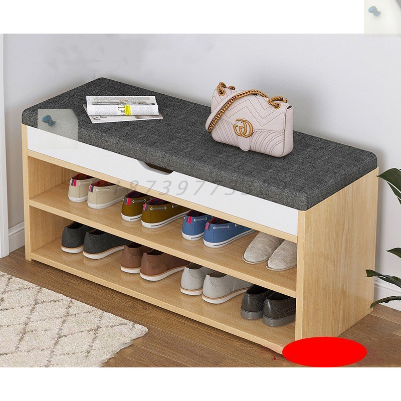 换鞋凳鞋柜家用门外简约现代鞋架宿舍小型入户可坐座柜换遮凳门口