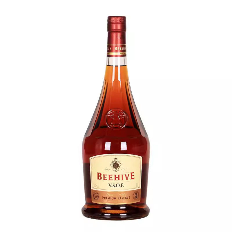 洋酒促销 蜂巢vsop白兰地beehivebrandy 700ml法国原装进口洋酒