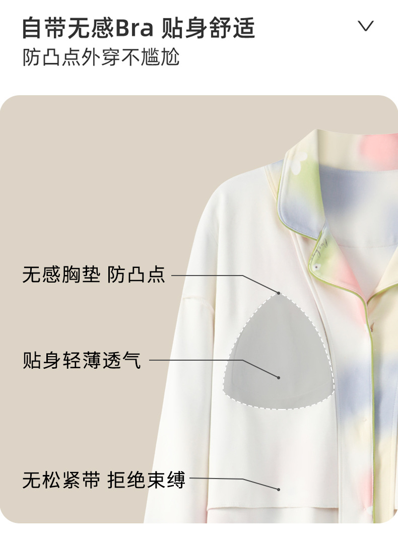 Autumn Cotton Maternity Nursing Sleepwear Spring Fall Feeding Nightwear Clothes for Pregnant Women Pregnancy Pajamas Lounge Suit 12 O1CN01THJy931XoJIDDosof !!2215432582970 0 cib