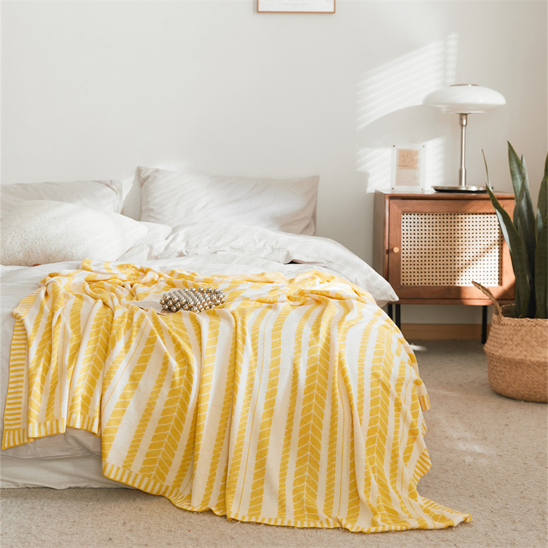 竹纤维毛毯夏季毛毯冷凉感冰丝盖毯沙发毯单人薄午睡空调毯子娜琦