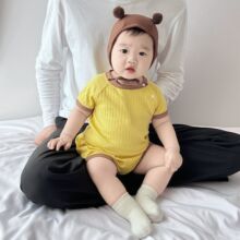 婴儿夏装套装宝宝衣服夏季短袖童装衣服婴幼儿夏天超萌男童两件套