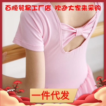 芭蕾舞裙儿童体操服秋冬连体练功服女童长袖跳舞舞蹈服幼儿中国舞