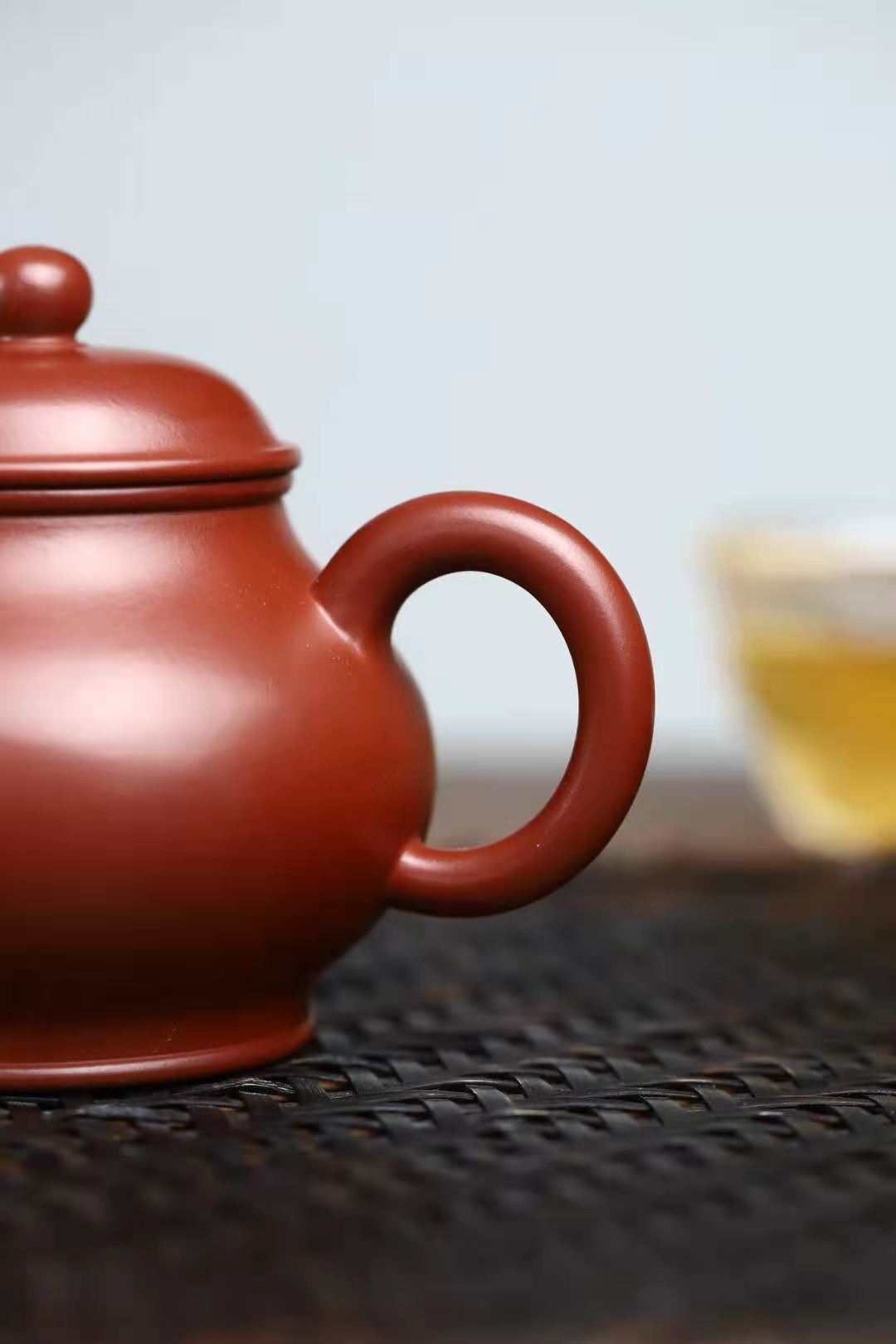 宜兴紫砂壶茶具茶道名家正品纯手工精品原矿优质大红袍高潘壶特价